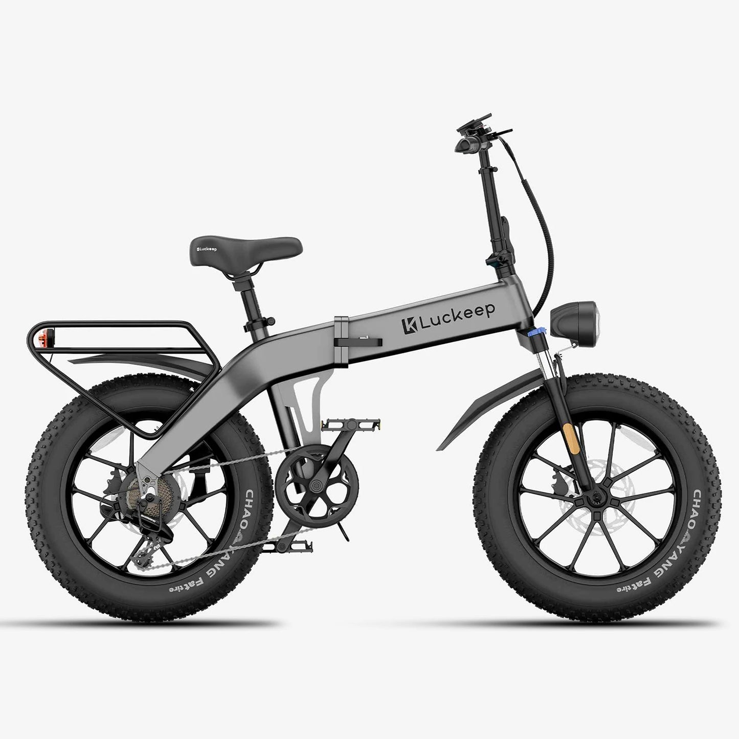 Folding Electric Bicycle Luckeep X1 1500W 60Mile 28Mph for Adults