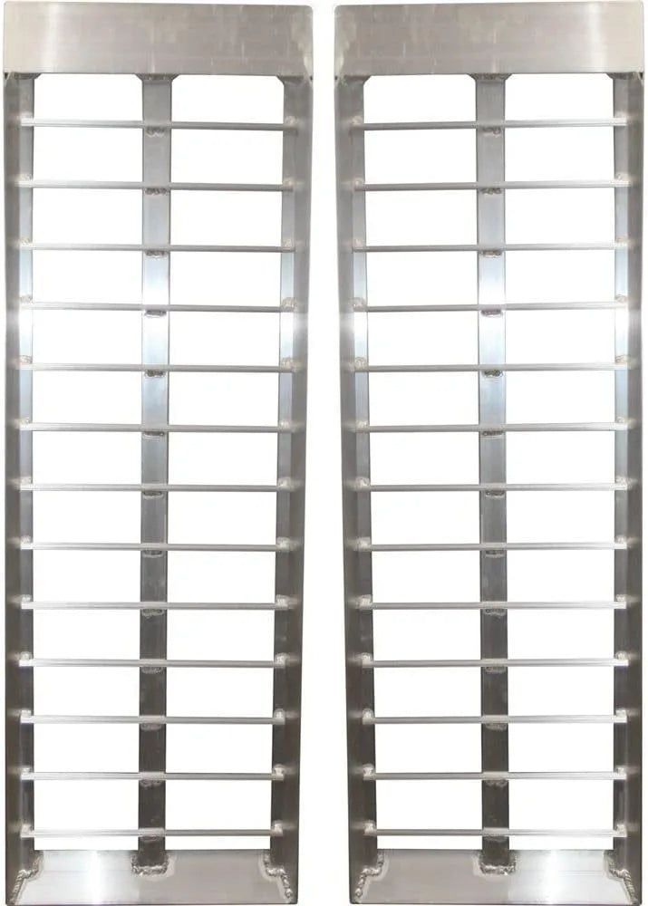 4ft Aluminum Dual Runner ATV UTV Trailer Ramps 2000lb Capacity S-4816-2000-2