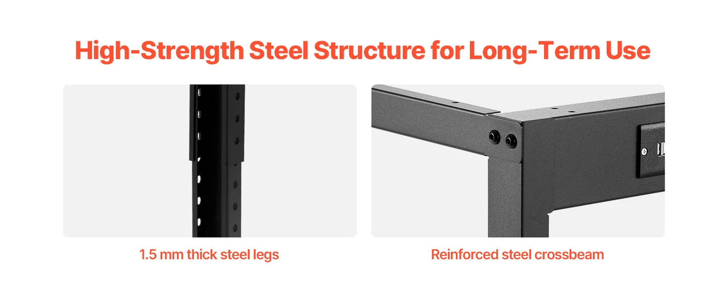 Ljustra Adjustable Workbench Heavy Duty Woodworking with Power Outlets