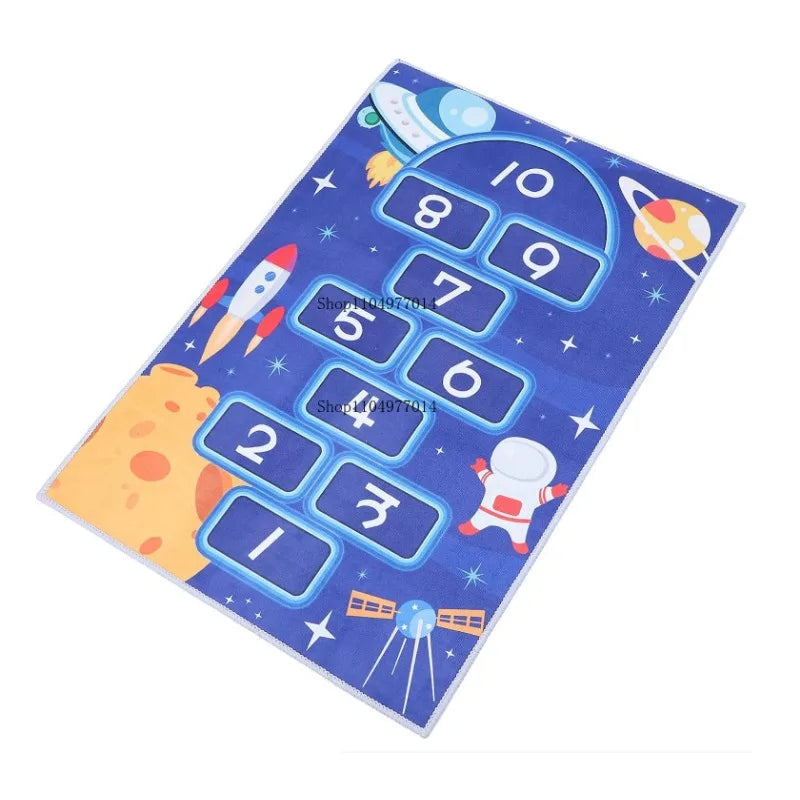 Ljustra Play Rug Soft Non-Slip Educational Mats for Kids Room Fun