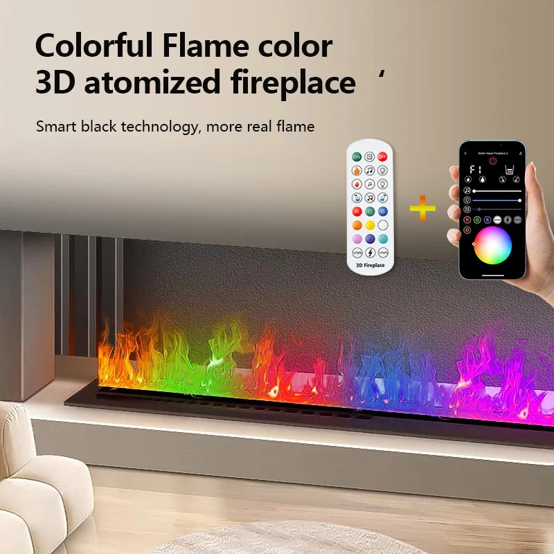 Intelligent Electric Water Atomizer 3D Vapor Decorative Fireplace