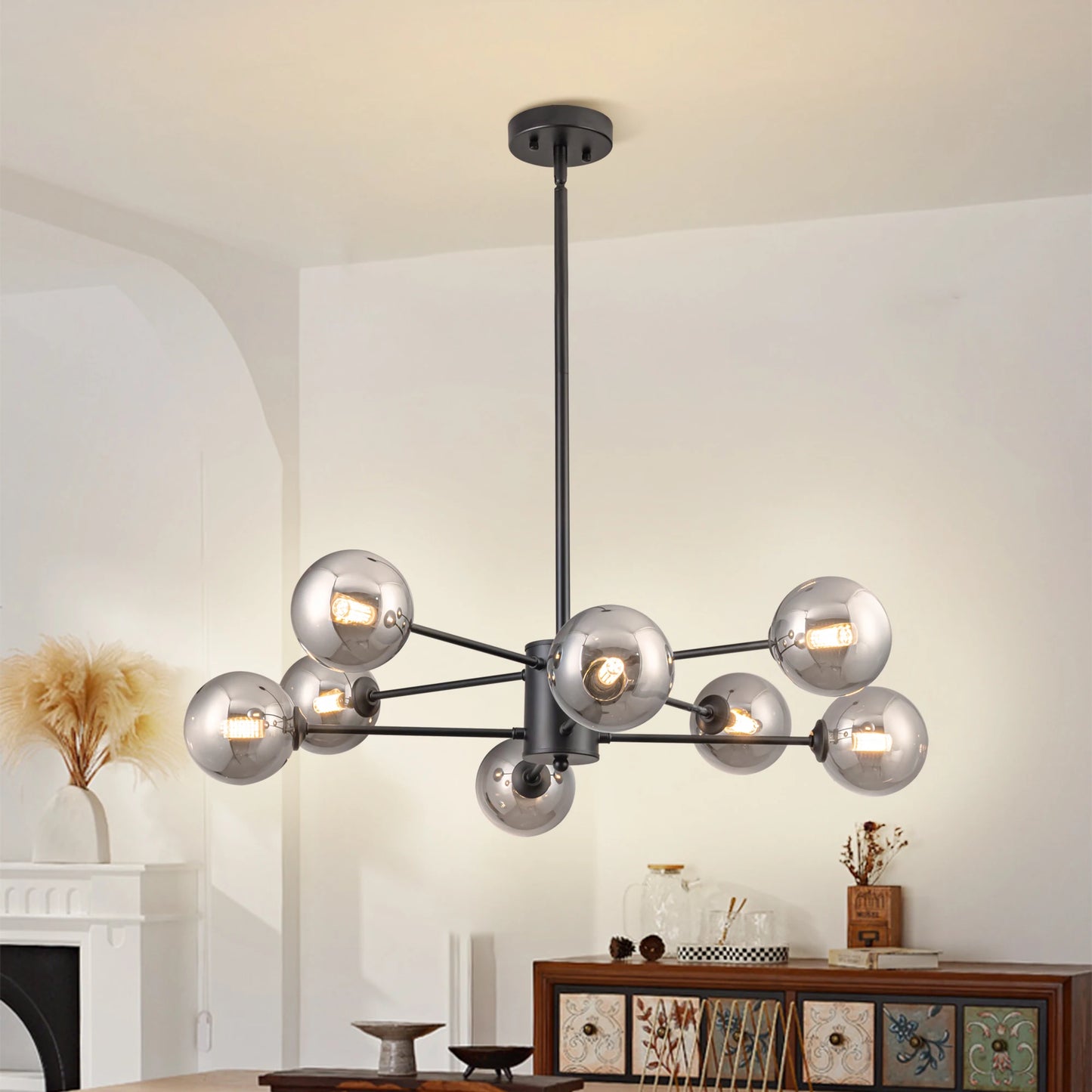 8/12/16 Light Sputnik Chandelier Mid Century Modern Kitchen Lighting