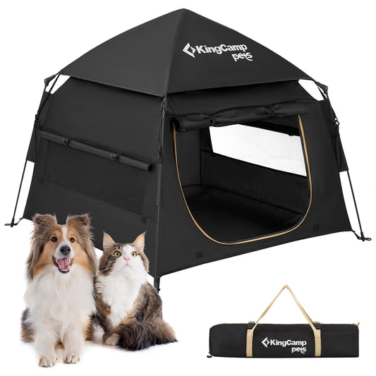 Ljustra Foldable Dog Tent Portable Playpen for Small Medium Puppies