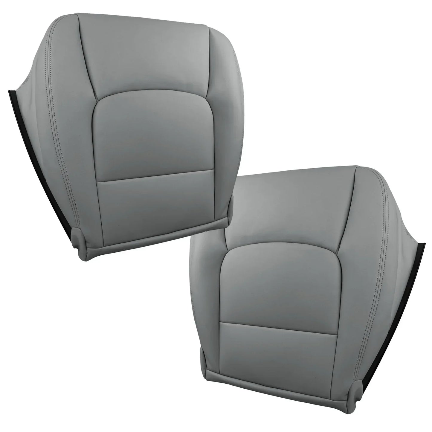 2Pcs Microfiber Leather Car Seat Cover for LX470 1998-2007