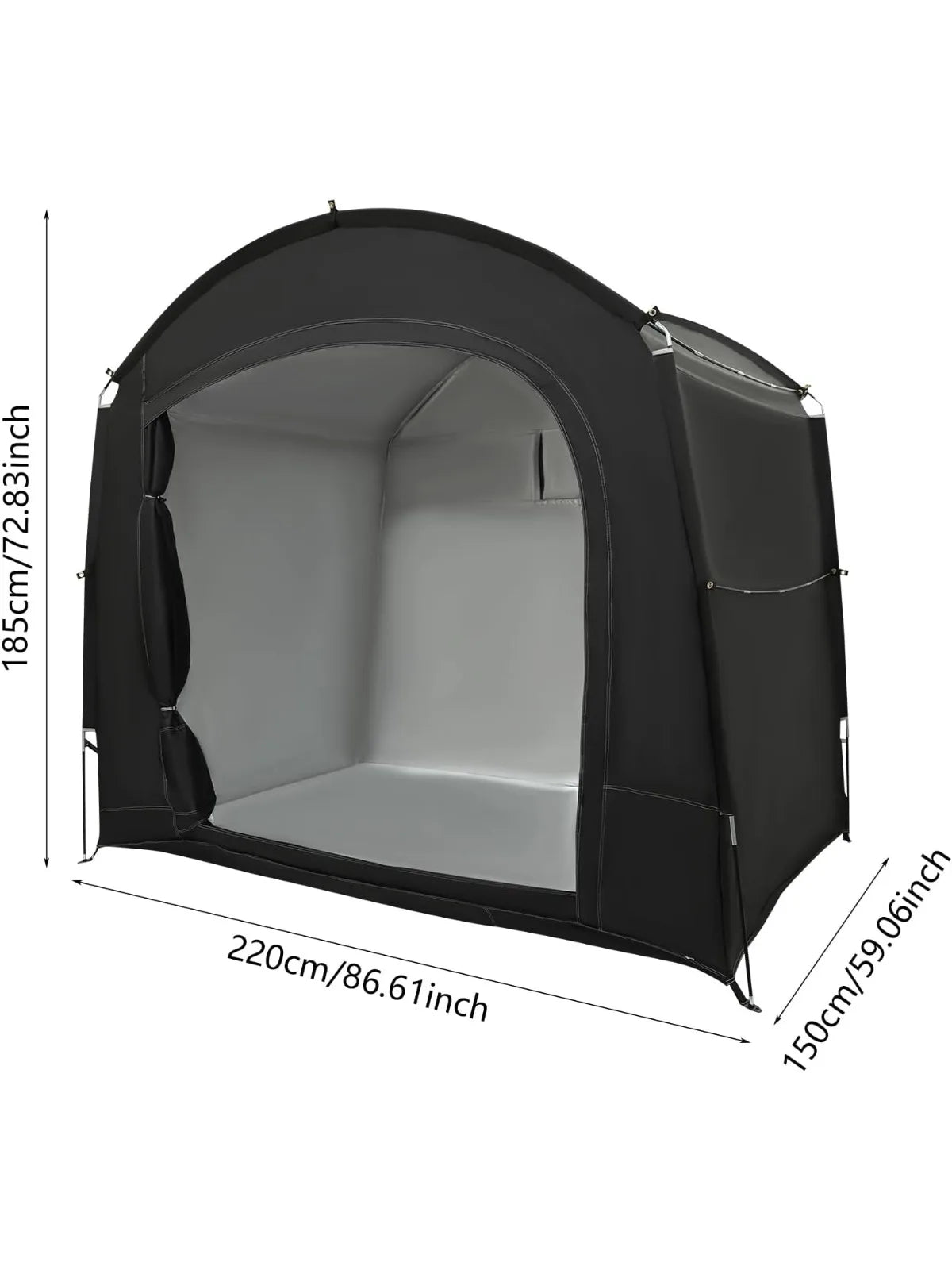 Portable Travel Bike Storage Tent for 3-4 Bikes Outdoor Protection