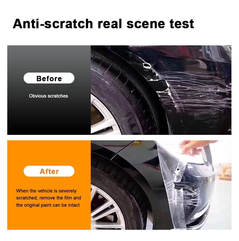 TPU Scratch Resistant Car Paint Protection Film Tesla Model Y 2020-2024