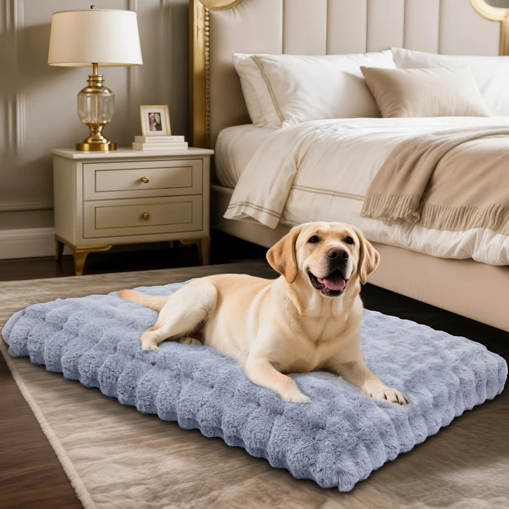 Ultra Plush Dog Bed Soft Pet Cushion Washable Mattress for Large Dogs