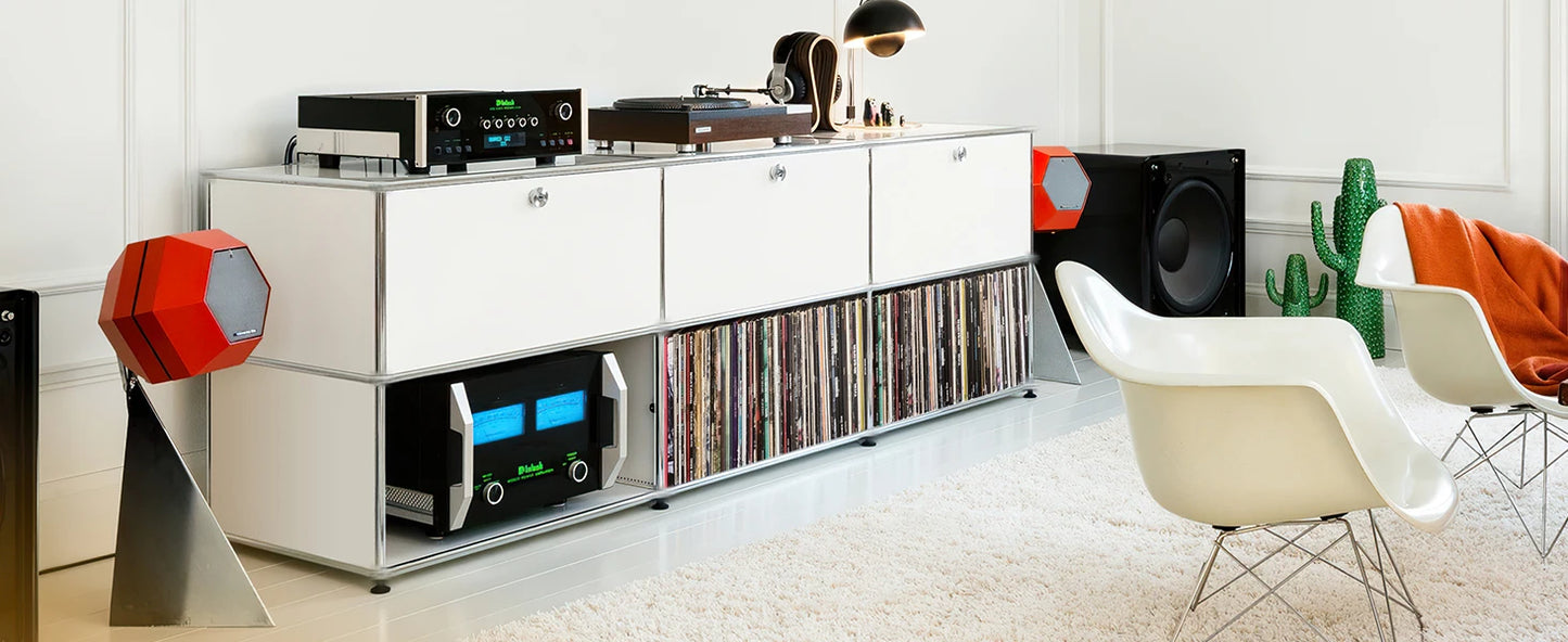 Modular Stainless Steel TV Cabinet Storage Shelf Living Room Furniture