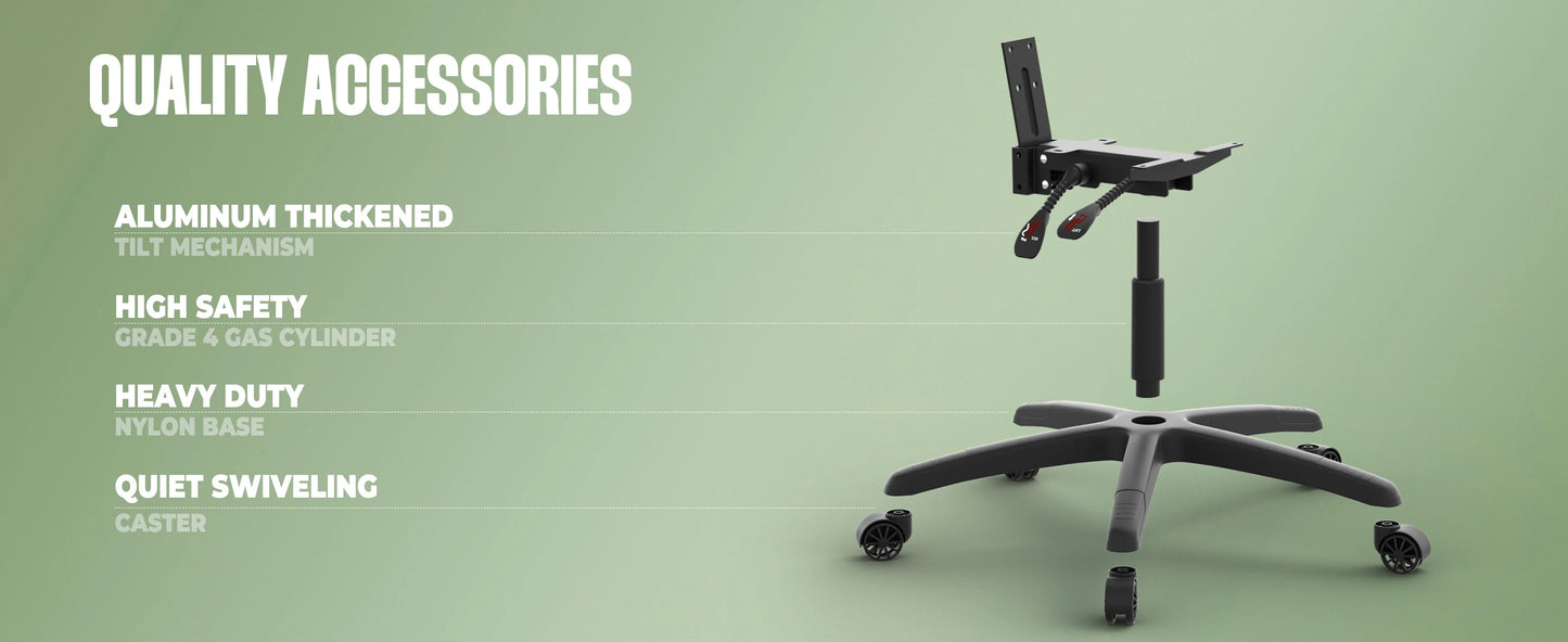 Ljustra Gaming Chair with Footrest Big Tall Adult PC Gamer Chair