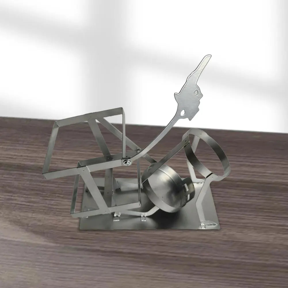 Retro Skull Skeleton Wine Holder Steampunk Bar Decor Bottle Stand