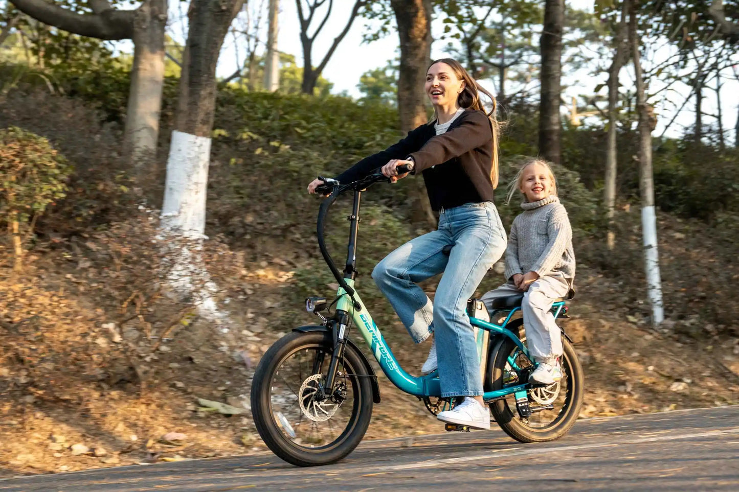 Ljustra Luckeep C23 20in Folding Electric Bike 1200W 65 Mile Range