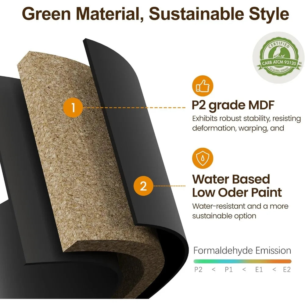 Console Cabinet 58 Inch Mid Century Modern Wood Buffet Sideboard