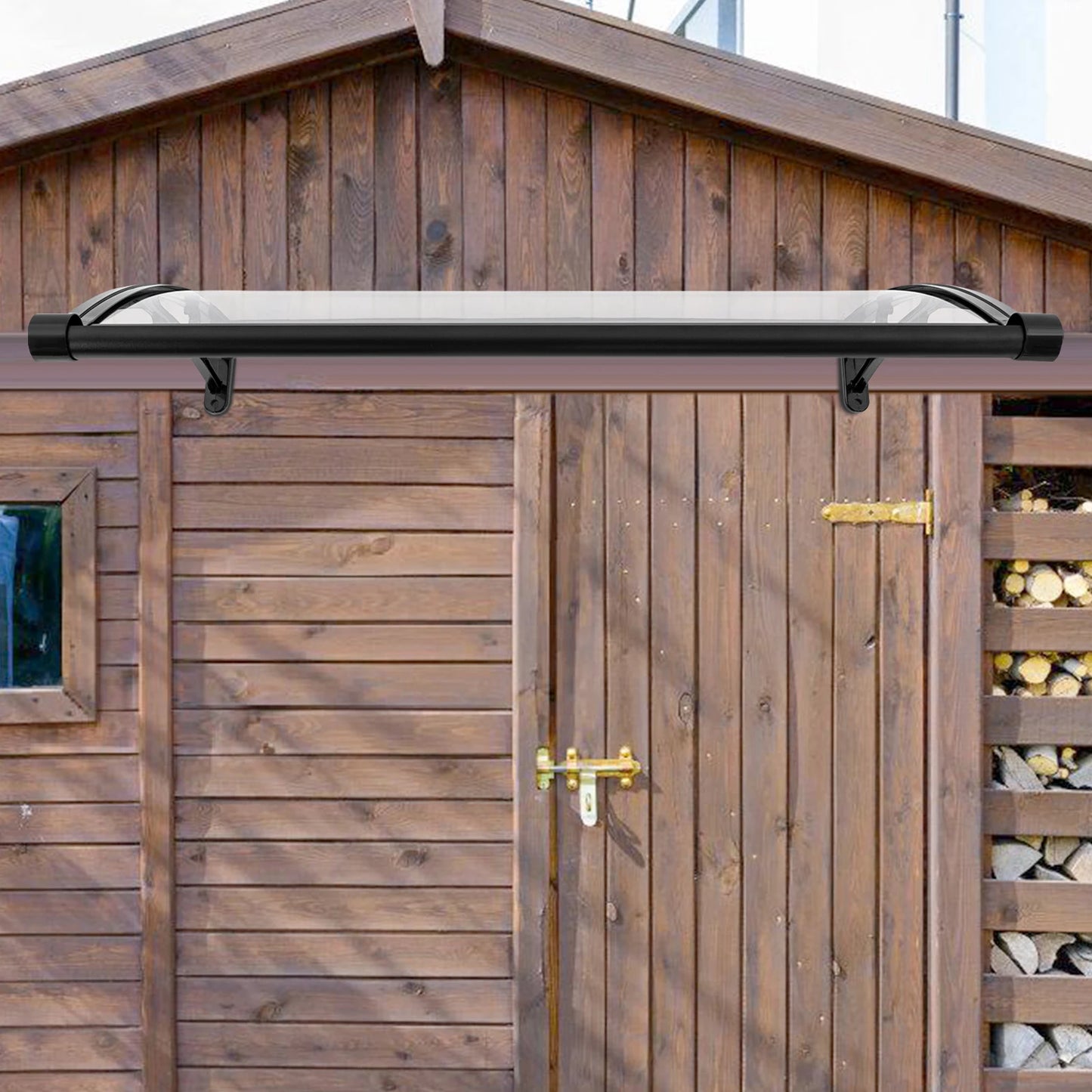 Front Door Canopy High Load Capacity Modern Design Efficient Drainage