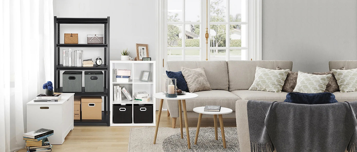 Ljustra 16 Cube Organizer Toy Storage Shelf Bookcase for Home and Office