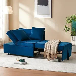 Ljustra 4-in-1 Convertible Sofa Bed Loveseat Sleeper Chair Couch