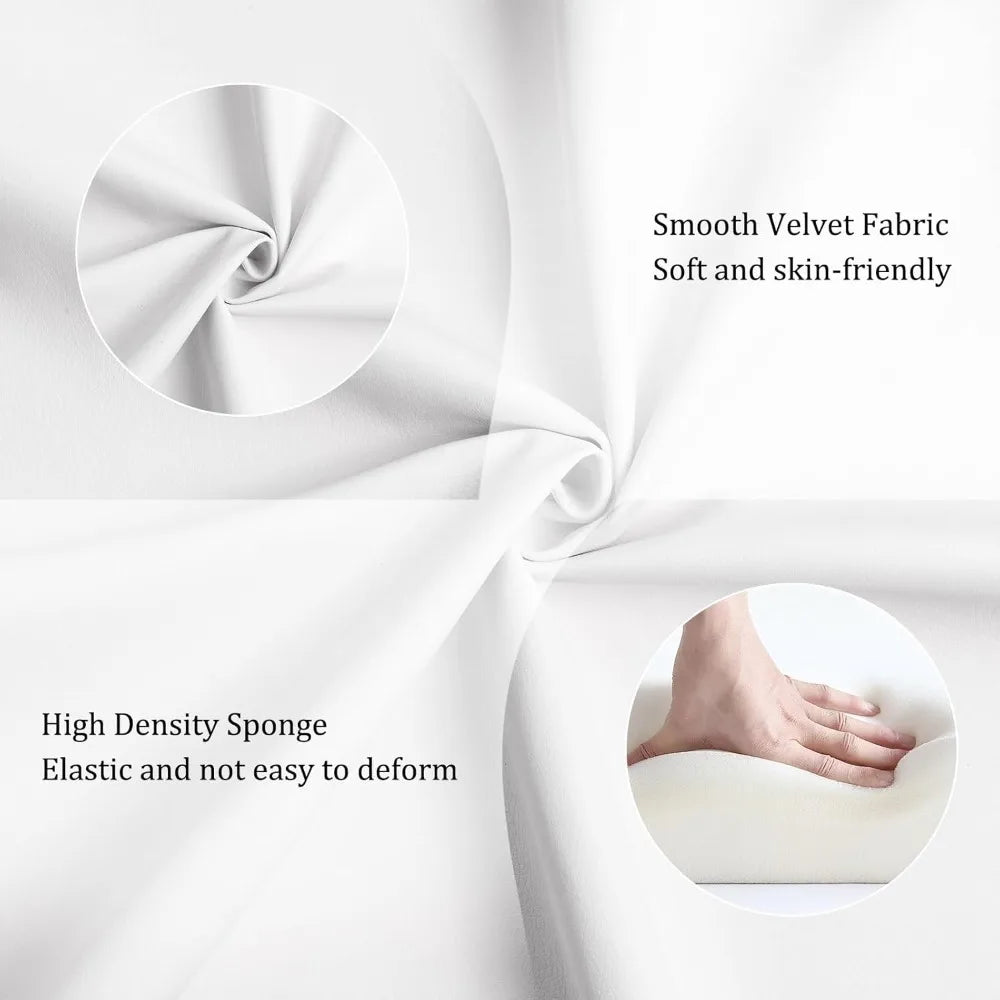 Vanity Chair PU Leather Swivel Accent Chair Adjustable Height Makeup Chair