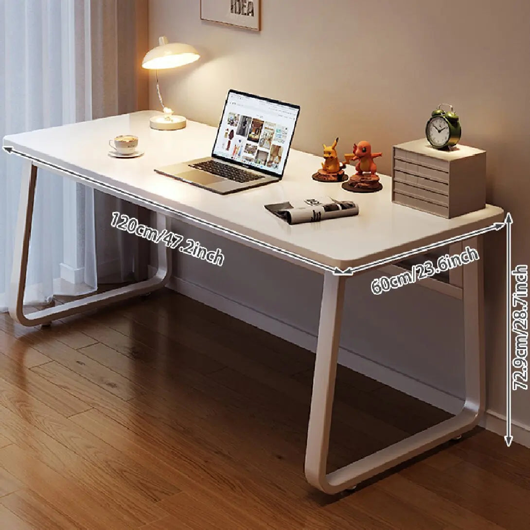 Ljustra Modern Simple White Computer Desk Small Writing Table for Office
