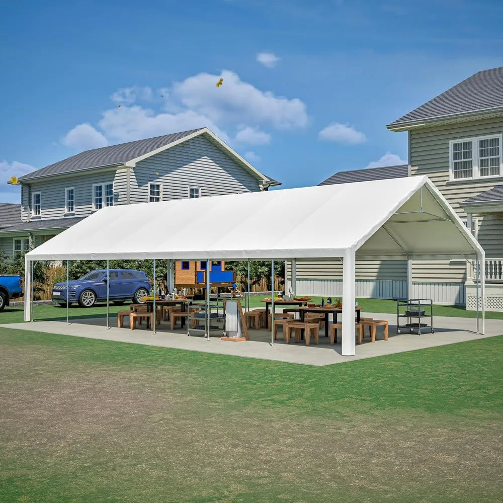 20x40ft Heavy Duty Outdoor Party Tent Wedding Carport Canopy Shelter