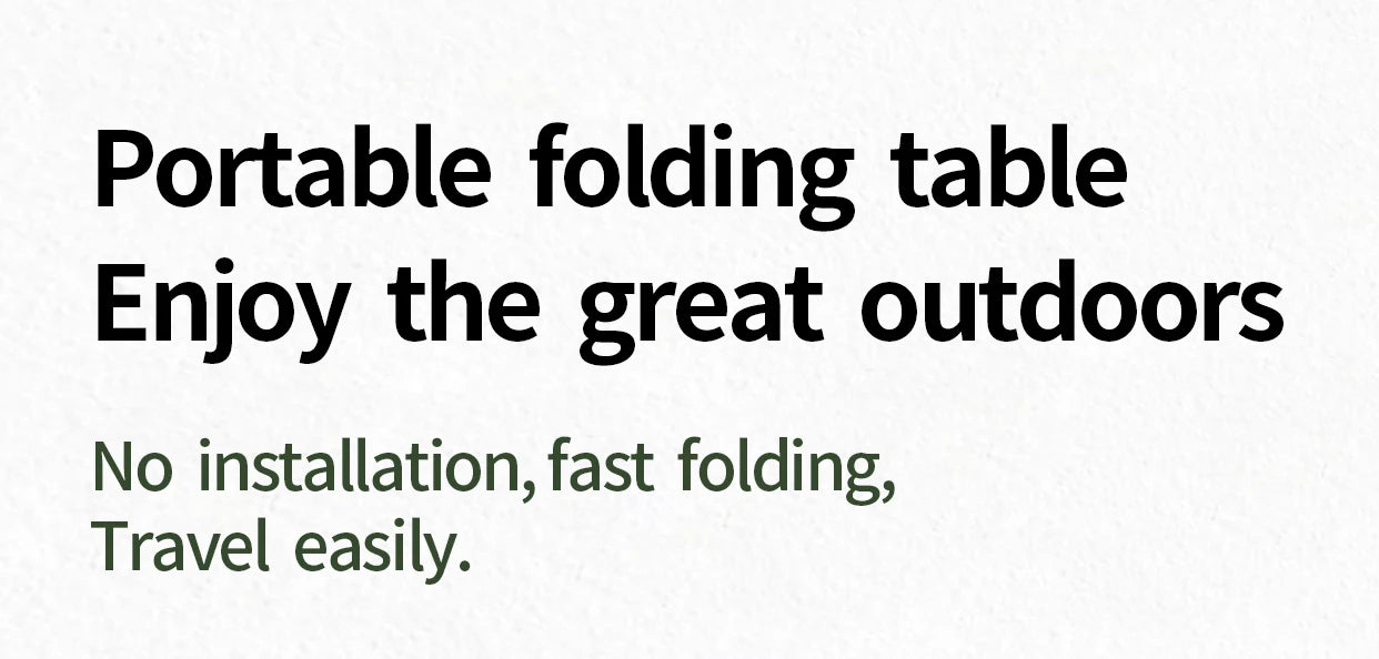 Portable Folding Outdoor Table Camping Picnic Gathering Furniture