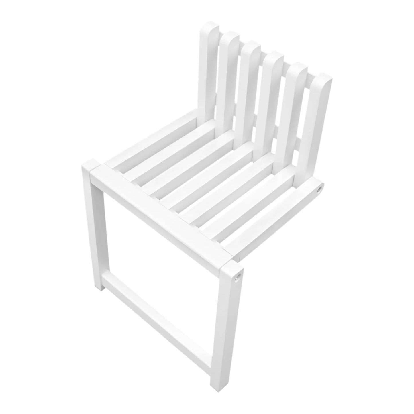 Wall Mounted Folding Solid Wood Chair Space Saving Living Stool