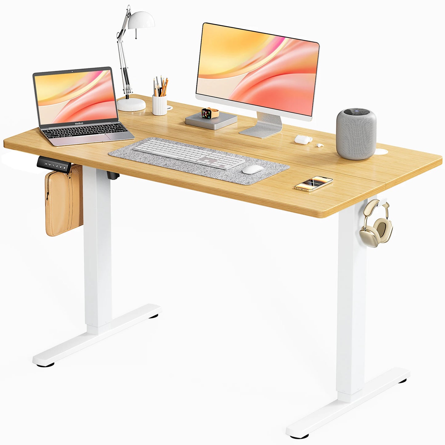 Ljustra Electric Height Adjustable Standing Desk Ergonomic Workstation