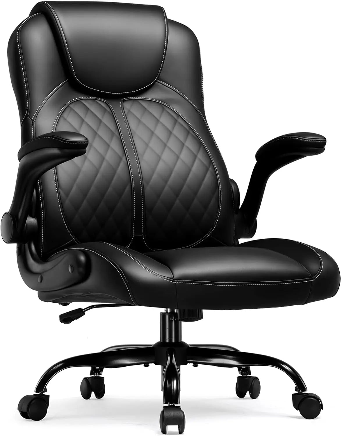 Ergonomic Office Gaming Chair with Lumbar Support Adjustable Height
