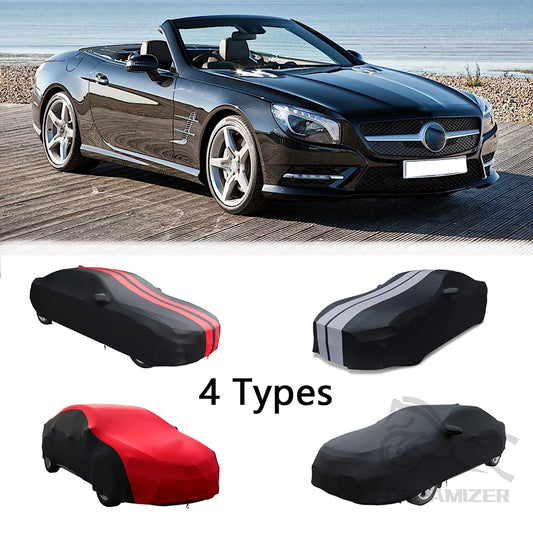 Indoor Car Cover Satin Dustproof Protection for Mercedes Porsche SL-Class