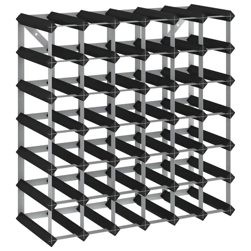 Ljustra Wine Rack for 42 Bottles Solid Pine Wood Rustic Bar Storage