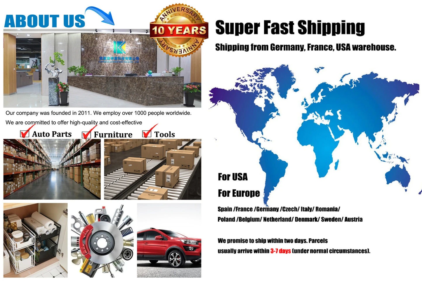 Clamp-on Desk Shelf 2-Tier Corner Organizer for Home Office Storage