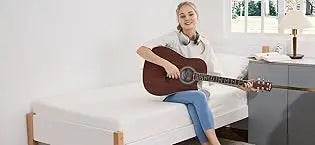 Ljustra Green Tea Memory Foam Mattress Pressure Relief 8 10 12 Inch