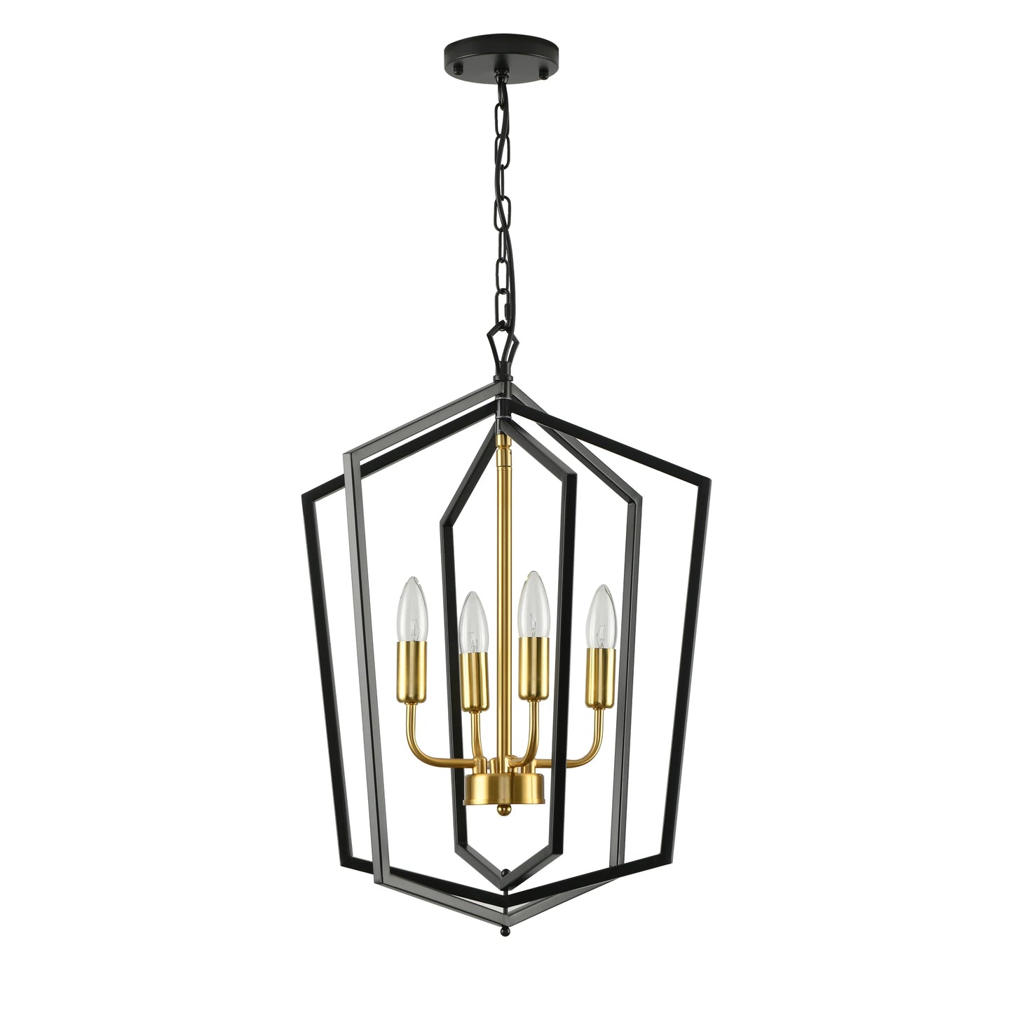 Luxury 4 Light Chandeliers Industrial Pendant Lighting Kitchen Dining Room