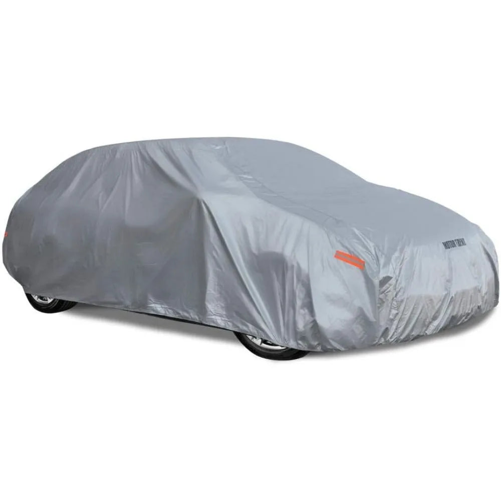 TrueShield Waterproof Car Cover Heavy Duty Fleece Lined Protection XL
