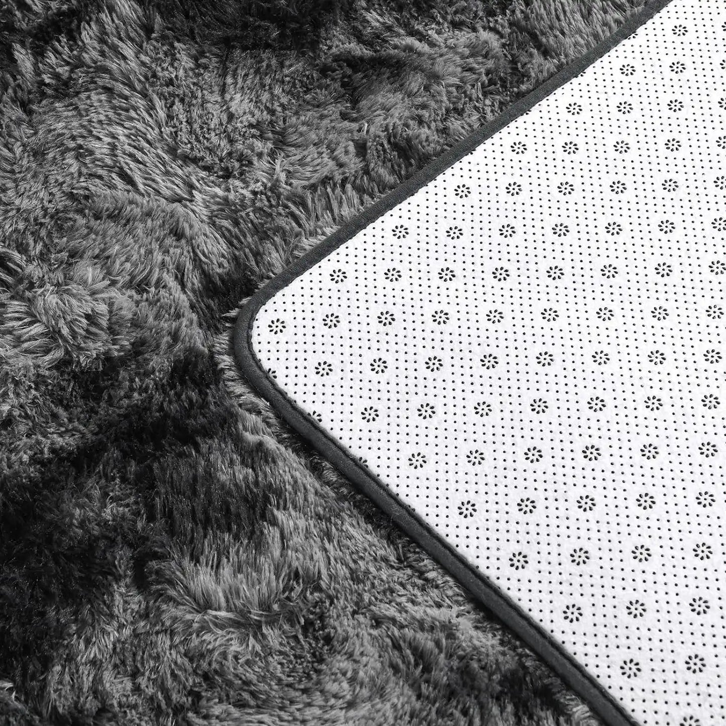 Ljustra Super Soft Plush Tie Dye Velvet Rug for Living Room Bedroom