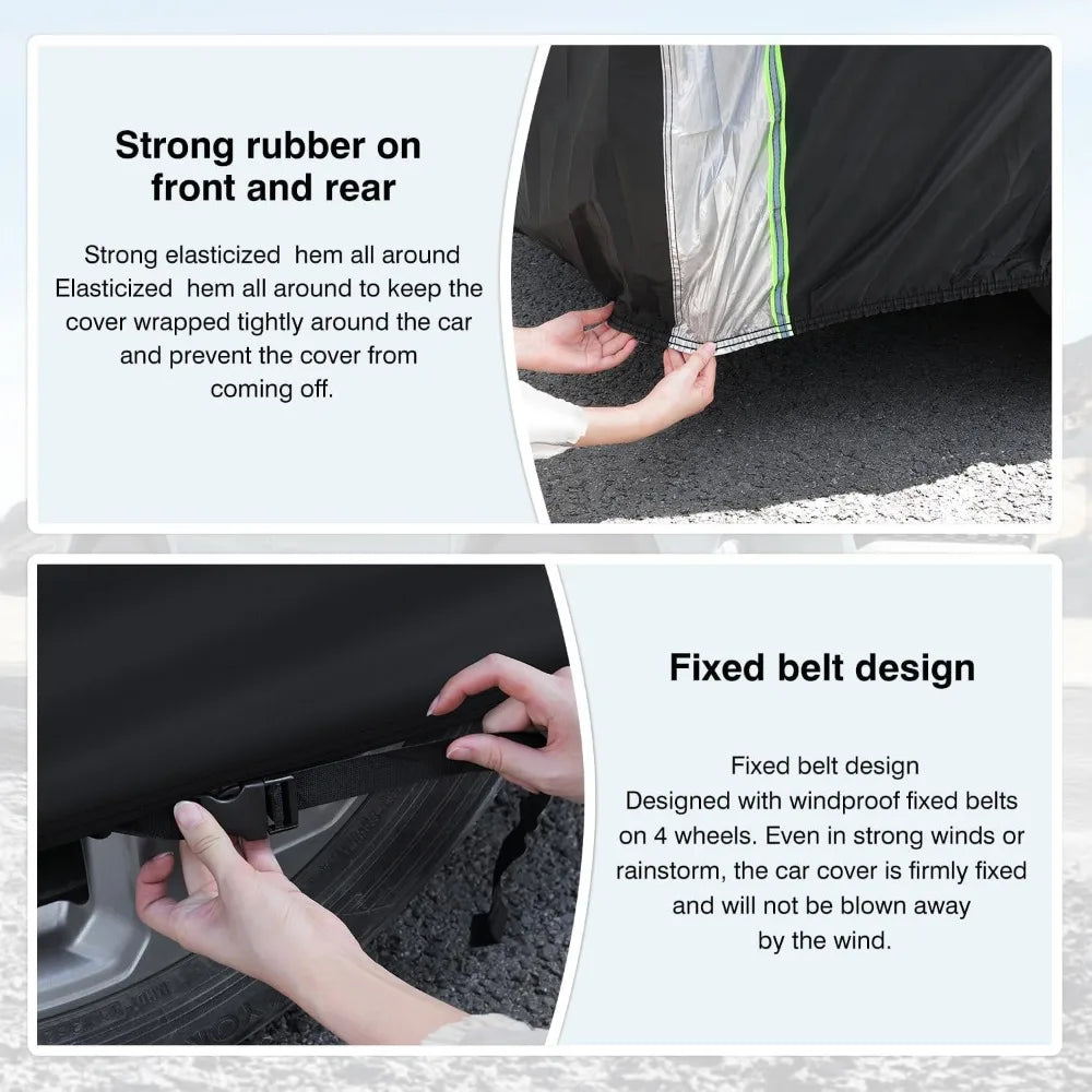 Full Car Cover for Jeep Grand Cherokee 1993-2025 Waterproof UV Protection