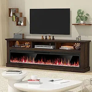 58 Inch Fireplace TV Stand for TVs Up to 65 Electric Fireplace Entertainment Center