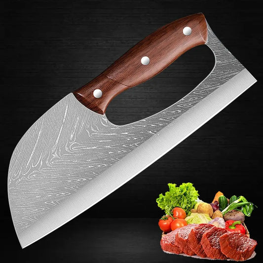 1/3PCS High Carbon Steel Boning Knife Handmade Professional Chef Knife