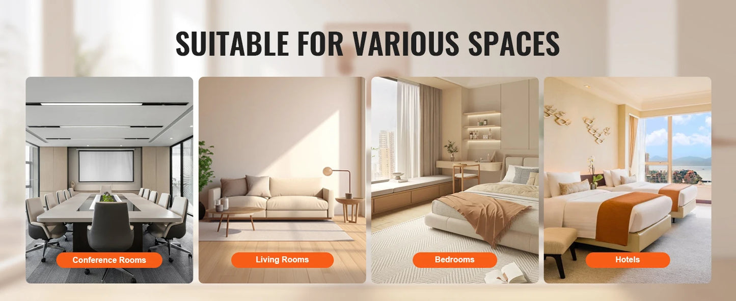 Ljustra 4-Tier AV Media Stand Adjustable Tempered Glass DVD Storage