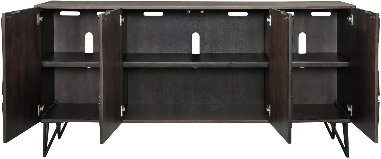 Ljustra Urban Geometric Design TV Stand for TVs up to 70 inches