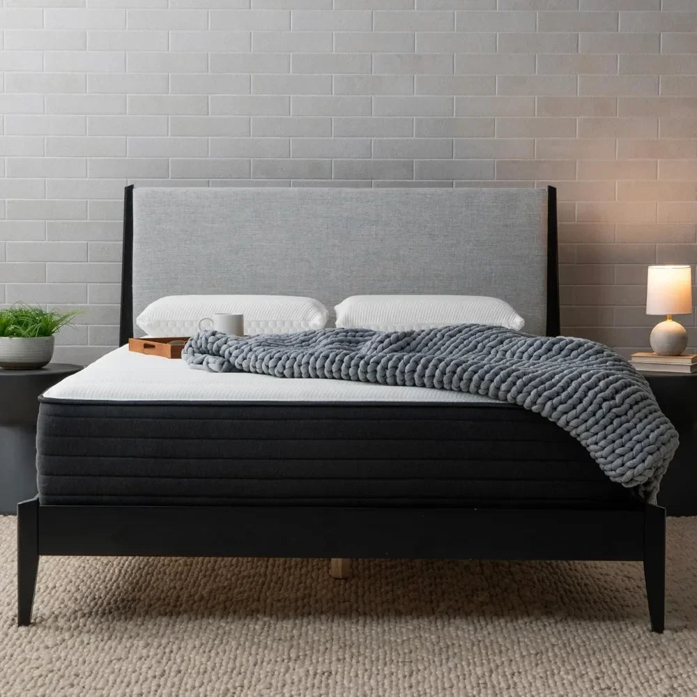 Ljustra 12 Inch Gel Memory Foam Hybrid Mattress Cooling Support Comfort