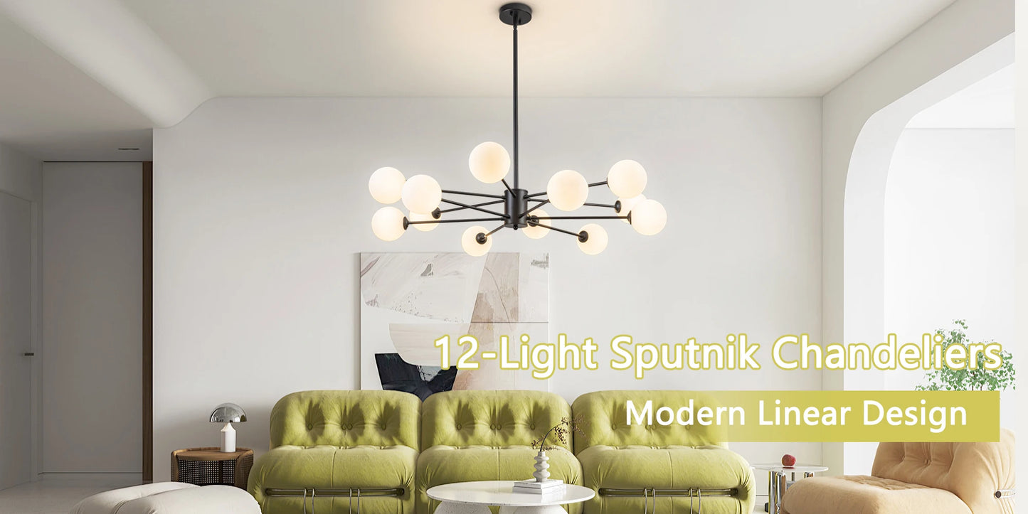 8/12/16 Light Sputnik Chandelier Mid Century Modern Kitchen Lighting