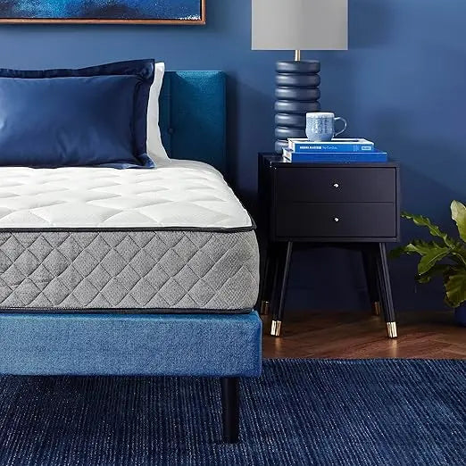 Ljustra Twin Memory Foam Hybrid Mattress 10 Inch Medium Firm