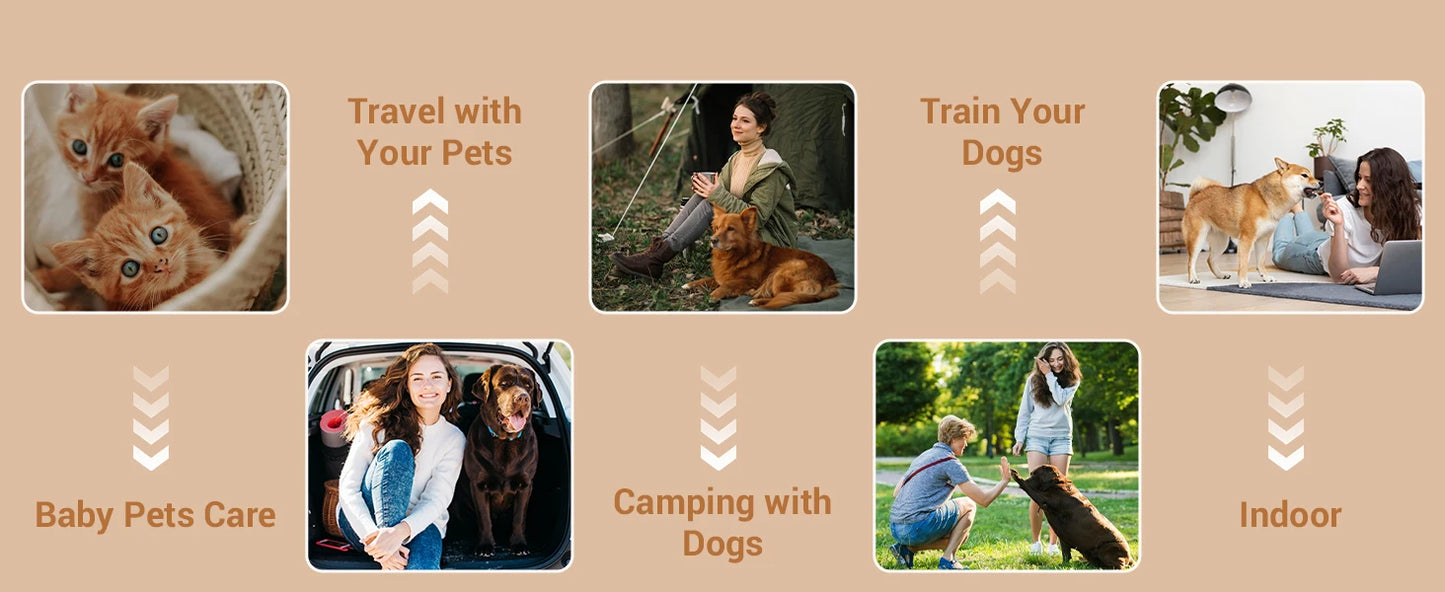 KingCamp Portable Dog Playpen Cat Tent Indoor Outdoor Foldable Kennel