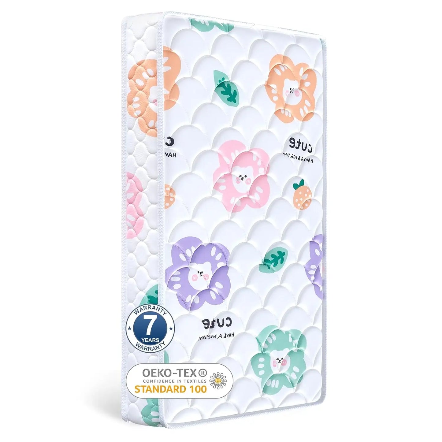 Ljustra Crib and Toddler Mattress Dual Sided Firm Breathable 52x27.6