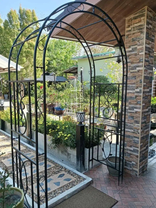 Metal Garden Plant Trellis Wedding Arch Frame for Climbing Plants
