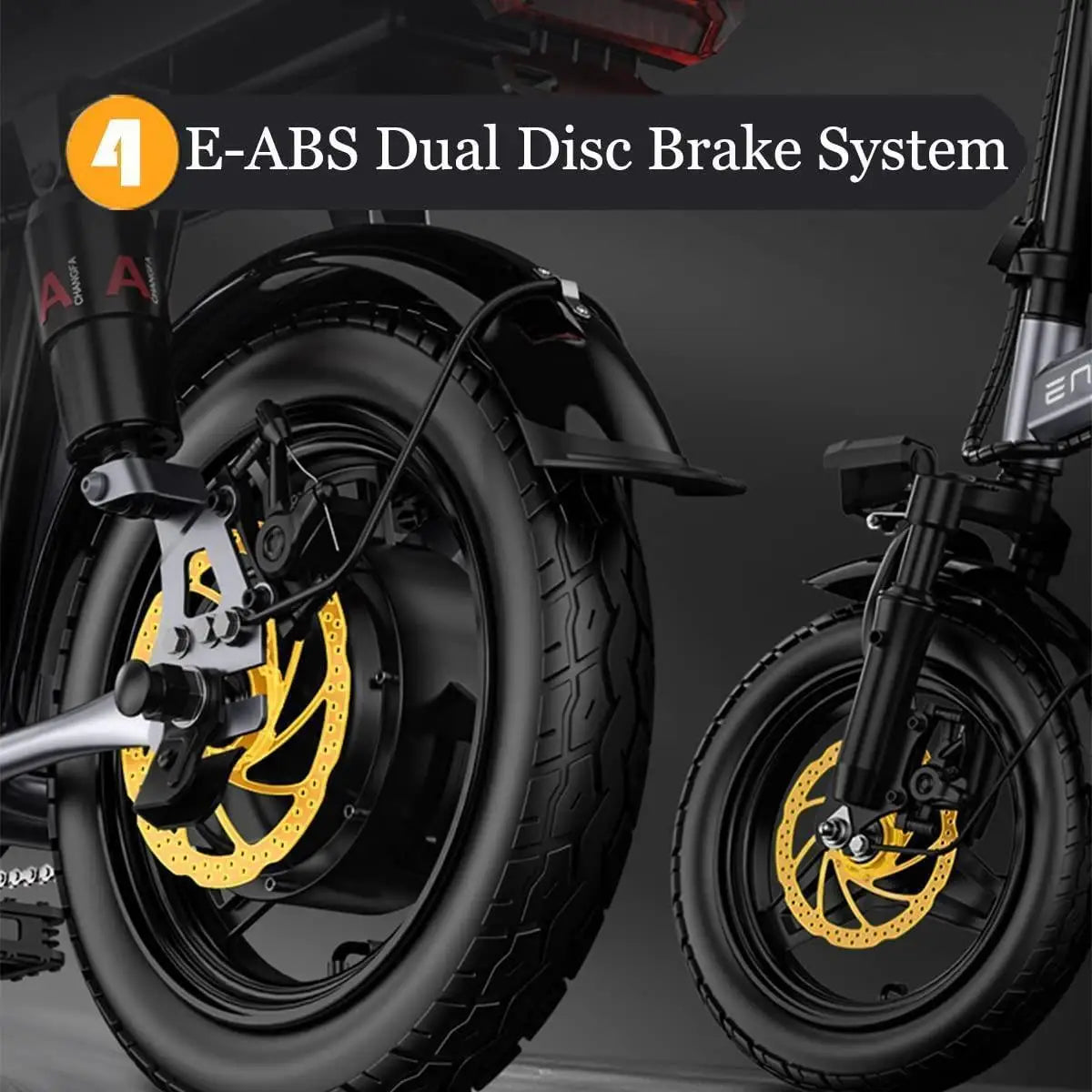 ENGWE T14 Folding Electric Bicycle 350W 48V 10Ah Urban Commuter Bike