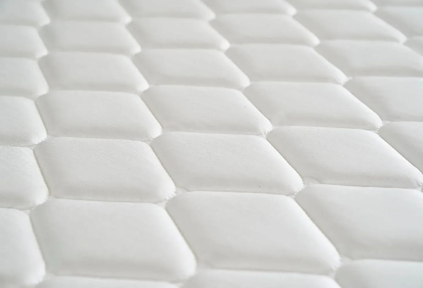 Ljustra Queen Mattress 6 Inch Hybrid Pocket Coil High Density Comfort Foam