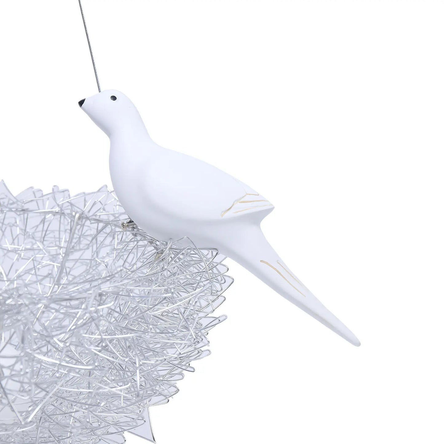 Modern LED Ceiling Light Pendant Lamp Bird's Nest Chandelier