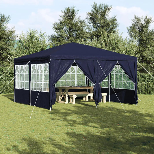 Blue Party Tent 13.1x13.1ft Waterproof Canopy for Outdoor Events