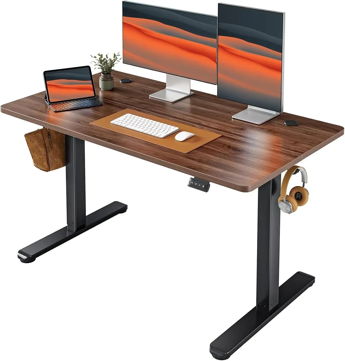 Electric Standing Desk Adjustable Sit-to-Stand Ergonomic Workstation