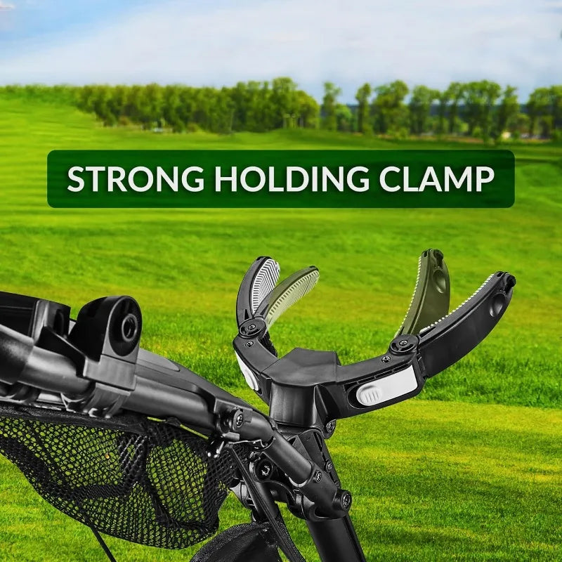 CaddyLite ONE V8 Swivel Golf Push Cart Lightweight 3-Wheel Trolley